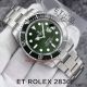 Copy Swiss Rolex Submariner SS Green Dial Green Ceramic Bezel Watch(2)_th.jpg